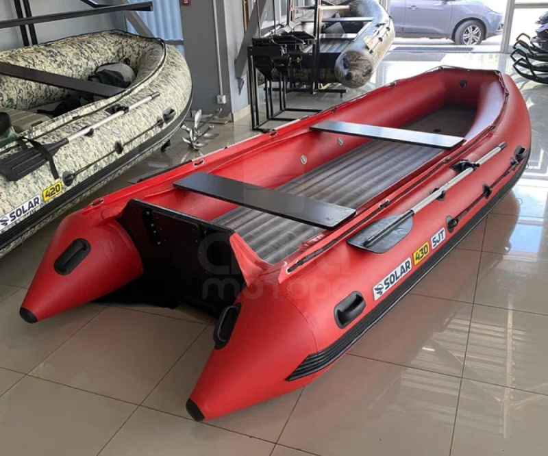 Лодка пвх SOLAR 430 Super Jet Tunnel