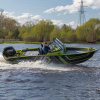 Лодка Volzhanka FISHPRO X3, зеленый металлик