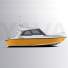 Катер Volzhanka YAVA XL COB, оранжевый