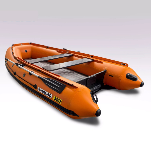 Лодка пвх SOLAR 350 К (максима), оранжевый