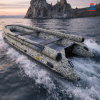 Лодка пвх SOLAR 470 Super Jet Tunnel с фальшбортом, пиксель