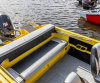 Лодка Volzhanka YAVA XL BowRider, черно-желтый