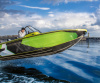 Лодка Volzhanka FISHPRO X5, желто-зеленый металлик лайм