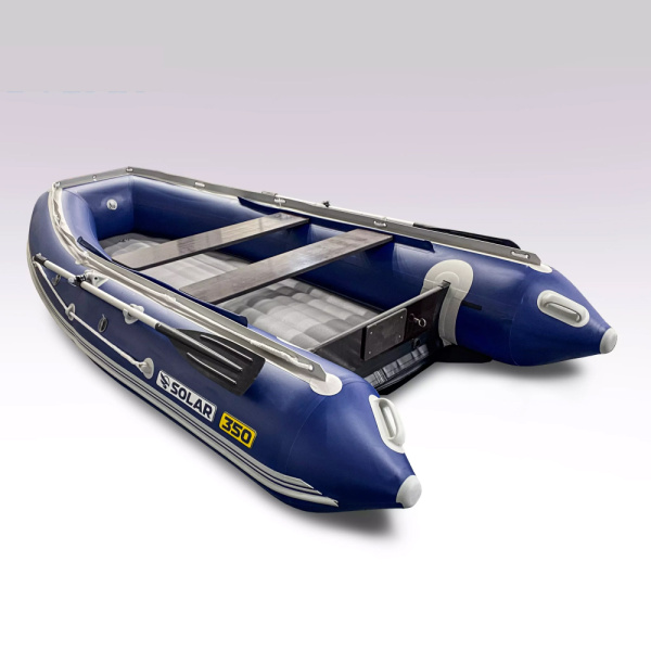 Лодка пвх SOLAR 350 К (максима), синяя