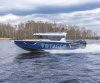 Катер VOYAGER 850 Cabin Twin, синий