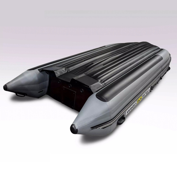 Лодка пвх SOLAR 470 Caravan jet tunnel, серый
