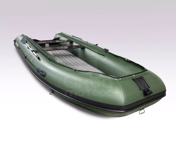 Лодка пвх SOLAR 480 К (максима), зеленый