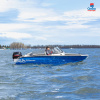 Лодка Волжанка 46 Fish (2026), синий