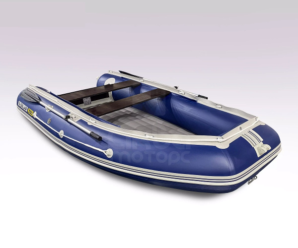 Лодка пвх SOLAR 350 К (максима), синяя