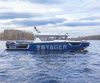 Катер VOYAGER 850 Cabin Twin, синий