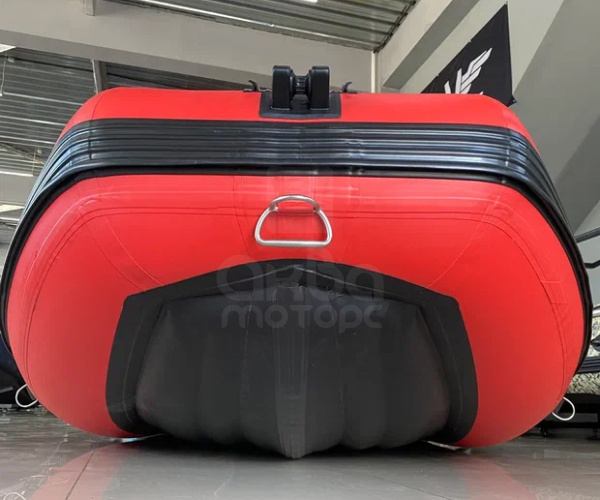 Лодка пвх SOLAR 430 super jet tunnel красный + мотор HIDEA HDJ40FHS (водомет)