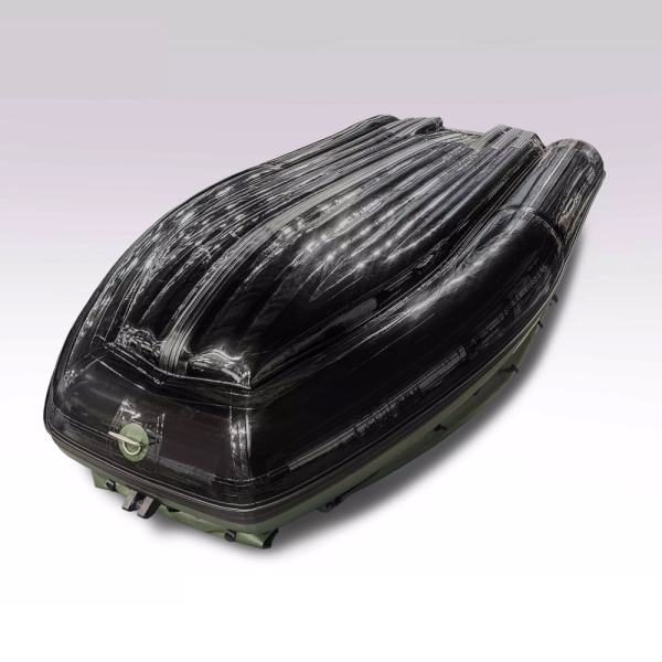 Лодка пвх SOLAR 380 Jet Tunnel (expedition), зеленый