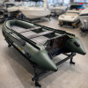 Лодка пвх SOLAR 430 super jet tunnel, зеленый
