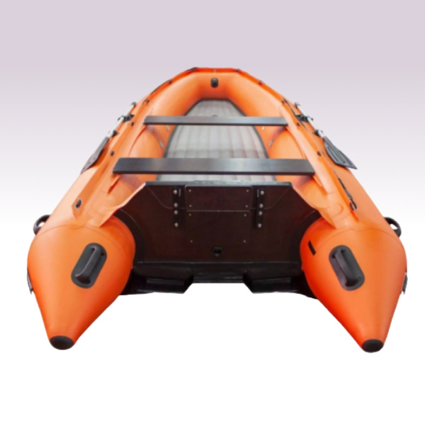 Лодка пвх SOLAR 430 super jet tunnel, оранжевый