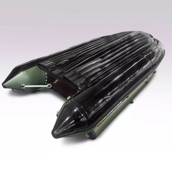 Лодка пвх SOLAR 380 Jet Tunnel (expedition), зеленый