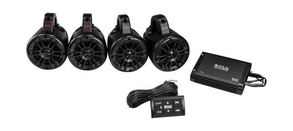 Морская аудиосистема на таргу BOSS BPS4B, MRWT40RGB.4