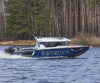 Катер VOYAGER 850 Cabin Twin, синий