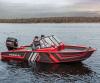Лодка Volzhanka FISHPRO X3, красный металлик