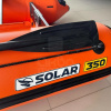 Лодка пвх SOLAR 350 К (оптима), оранжевая