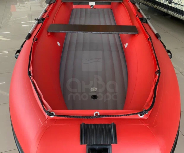 Лодка пвх SOLAR 430 super jet tunnel красный + мотор HIDEA HDJ40FHS (водомет)