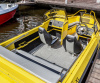 Лодка Volzhanka YAVA XL BowRider, черно-желтый