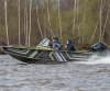 Лодка Volzhanka FISHPRO X7, серебристый светло-зеленый металлик