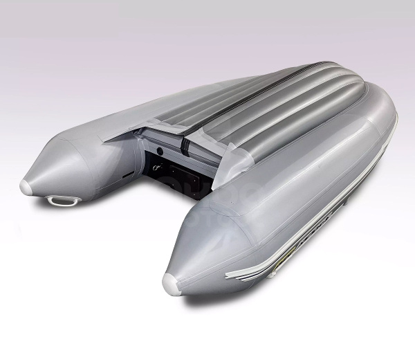Лодка пвх SOLAR 330 К (оптима), серый