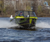 Лодка Volzhanka FISHPRO X3, зеленый металлик
