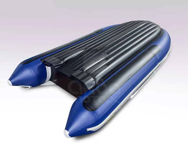 Лодка пвх SOLAR 380 Jet Tunnel, синяя
