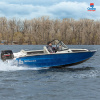 Лодка Волжанка 46 Fish (2026), синий