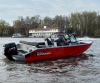 Лодка Волжанка 50 Fish, красный