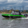 Лодка Volzhanka YAVA L Fish, зеленый