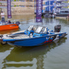 Лодка Volzhanka FISHPRO X5, светло-синий металлик