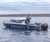 Катер VOYAGER 850 Cabin Twin, синий