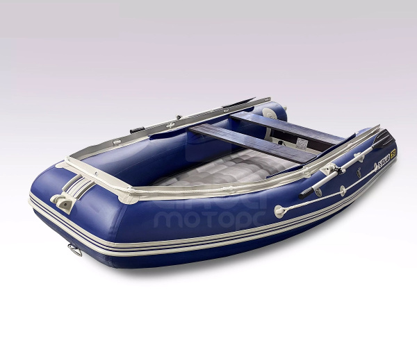 Лодка пвх SOLAR 350 К (максима), синяя